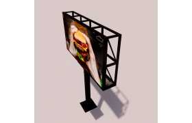 Painel de LED P5 384cm x 192cm Full Color Outdoor SMD