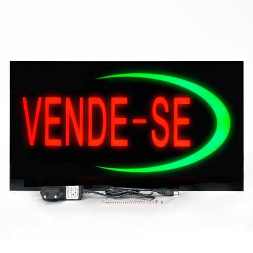 Placa De Led Vende-se 44x24 Letreiro de Sinalização 